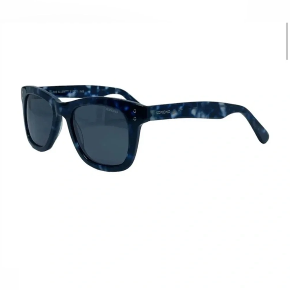Komono Sunglasses NEW Navy Tortoise The Allen Indigo Demi wayfarer